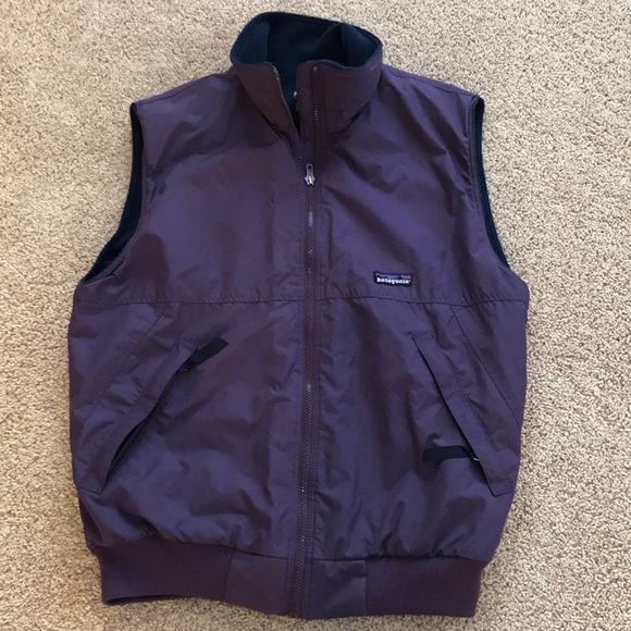 Patagonia Other - Patagonia men’s medium plum fleece lined vest